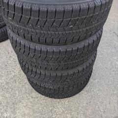 165/65R13　スタッドレスアルミセット　軽自動車用　ブリジストン　セリアル4218　7分山位の画像