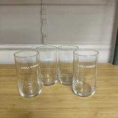 レトロ ニッカウイスキー グラス コップ 4個セットの画像