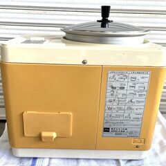 【G720】TOSHIBA/東芝/もちつき機/AFC-152/餅つき機/電動式/オレンジ/家電/レトロ/動作品/箱ありの画像