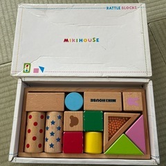 ミキハウス  音のなる積み木