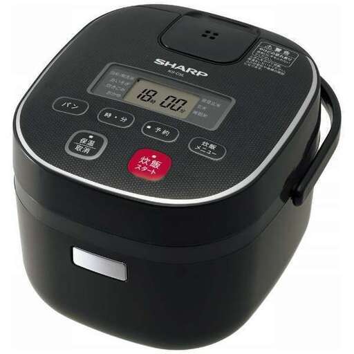 【新品未使用】シャープマイコン炊飯器 3合炊きブラックKS-C5L-Ｂ①