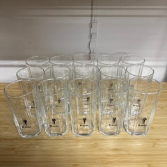 レトロ 樽ハイ倶楽部 グラス コップ 15個セットの画像