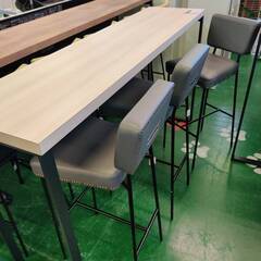 【愛品倶楽部柏店】在庫8点！ QUON (クオン) カウンターチェア スチールハイチェア グレーの画像