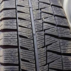 ミニクーパー スタッドレス アルミホイール セット 175 65 15 5.5J+45 4H 100 15インチ 7分山程度の画像