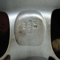 ミニクーパー スタッドレス アルミホイール セット 175 65 15 5.5J+45 4H 100 15インチ 7分山程度の画像