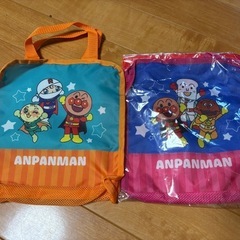 アンパンマン メッシュトートバック 2個セット 非売品