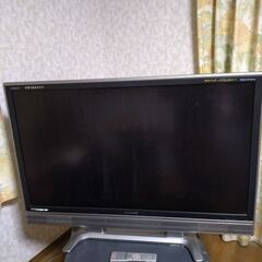 ちょっと訳あり　シャープのテレビの画像