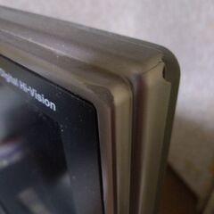 ちょっと訳あり　シャープのテレビの画像