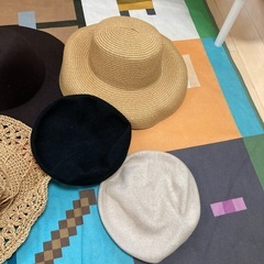 女性用ハット　ベレー帽　差し上げますの画像