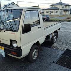 貴重！昭和の軽トラ！三菱ミニキャブ！4速マニュアル四駆の画像