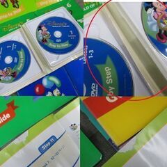 ディズニー ワールドオブイングリッシュ 「ニューメインプログラム」Book1-12冊 DVD1-12巻（24枚）DWE 英語教材 札幌 北20条店の画像