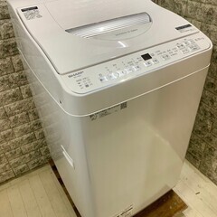 【美品】大阪送料無料★3か月保障付き★洗濯機★2023年★シャープ★6.5kg★ES-TX6G★S-861