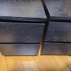 IKEA
材質木材
仕上げタイプラッカー
引き出しの数2
色ブラ...
