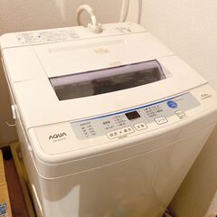 【AQUA】洗濯機 AQW-S60E