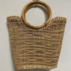 ラタンカゴバッグ