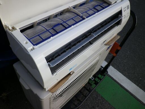 三菱　霧ヶ峰　　14～16畳用エアコン　MSZ-GE4018S-W　2018年 200V