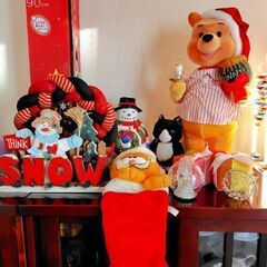 クリスマスデコレーション一式＋置物