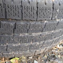 スタッドレスタイヤ　3本　格安 サイズ 195/65R15 　5部山　ミニバン等に　　の画像