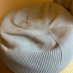 無料  円形ビーズクッションの画像