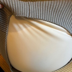 無料  円形ビーズクッションの画像