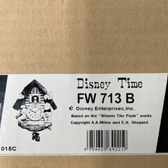 【SEIKO】 ディズニータイム FW713B くまのプーさん 保管品 Disney Time からくり時計 日本製 Y0575の画像