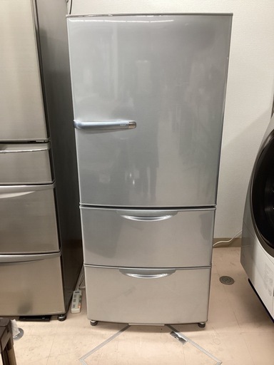 美原店　AQUA アクア 冷凍冷蔵庫 AQR-271D(S) 3ドア 右開き 2015年製 272L 冷蔵庫 耐熱100度テーブル