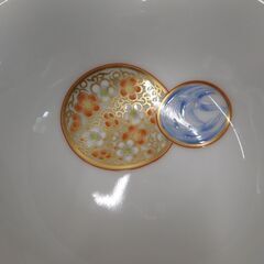 深川製磁　寿赤絵　小皿揃の画像
