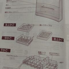 「値下げ」東芝食器洗い乾燥機【中古/可動品】の画像