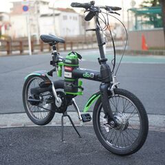 SOLD OUT24.12.18折りたたみ式電動アシスト自転車　...