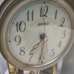 くまねず《姫路》SEIKO からくり置時計 & スムージ目覚まし時計☆2点まとめての画像
