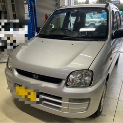 平成13年式　スバルプレオ　4WD 5速　雪の季節に！
