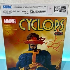 🍦新品未開封🍦MARVEL ACT/CUT プレミアムフィギュア　サイクロップスの画像