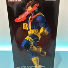 🍦新品未開封🍦MARVEL ACT/CUT プレミアムフィギュア　サイクロップスの画像