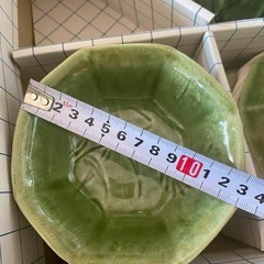 グリーンベース ティ~ポット& ティープレート 5点セットの画像