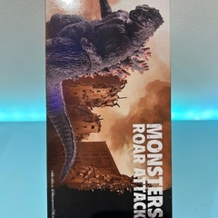 🍦新品未開封🍦ゴジラ　GODZILLA 怪獣咆哮撃　（1954）映画ポスターカラーイメージver.の画像
