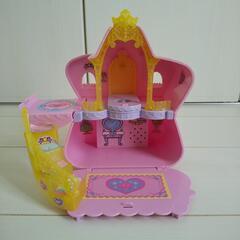 【商談中】こえだちゃん星のキラキラハウス(音出ません)+人形+小物 の画像