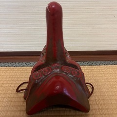 【GO-404】天狗 お面 工芸品 民芸品 伝統工芸 コレクション アンティークの画像