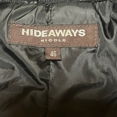 NICOLE HIDEAWAYS ダウンジャケットの画像