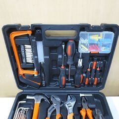 工具セット AWANFI 家庭用 ホームツールセット（一部欠品あり） 工具箱 道具セット 工具キット 家庭修理 DIY用 家具組み立て 札幌 北20条店の画像