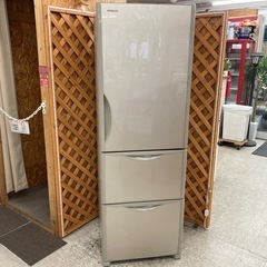 愛品館江戸川店】保証充実 日立 2019年製 375L 3ドア冷凍冷蔵庫 R-S38JVの画像