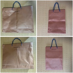 【GO-411】ルイヴィトン プラダ バレンティノ ショッパー 紙袋 保存袋の画像