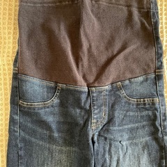 ユニクロ　マタニティーデニムパンツ　マタニティーパンツの画像