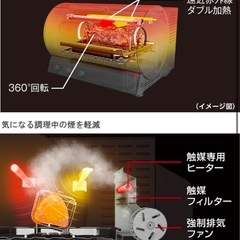 『未使用品』パナソニック ロティサリーグリル NB-RDX100Kの画像