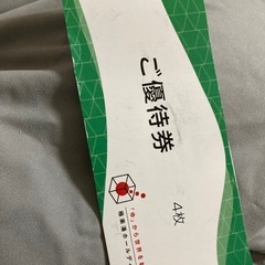 極楽湯株主優待優待券一枚　　今月末まで