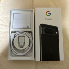 【決まりました】google pixel8 128gb 画面カメラ部分ガラスフィルムあり simフリー の画像