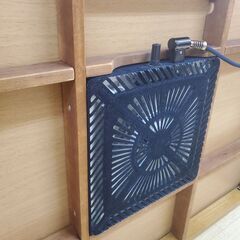 (商談中・12/2) リビングコタツ こたつ 継脚付き ナチュラル 長方形◆幅120㎝×奥行80㎝×高さ36/42㎝◆買取帝国 朝霞店 配達可能の画像