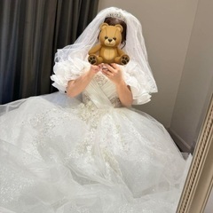 世界に1着♡オリジナルウエディングドレスの画像