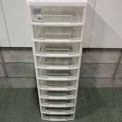 カインズ 10段 書類ケース クリアチェスト 収納ケース B4対...