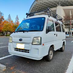 【個人出品】スバル　サンバー・バン　TV1　3速AT　エアコン・...