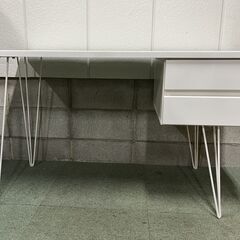2台あり パソコンデスク 作業机 事務机 おしゃれ デザイン ホ...